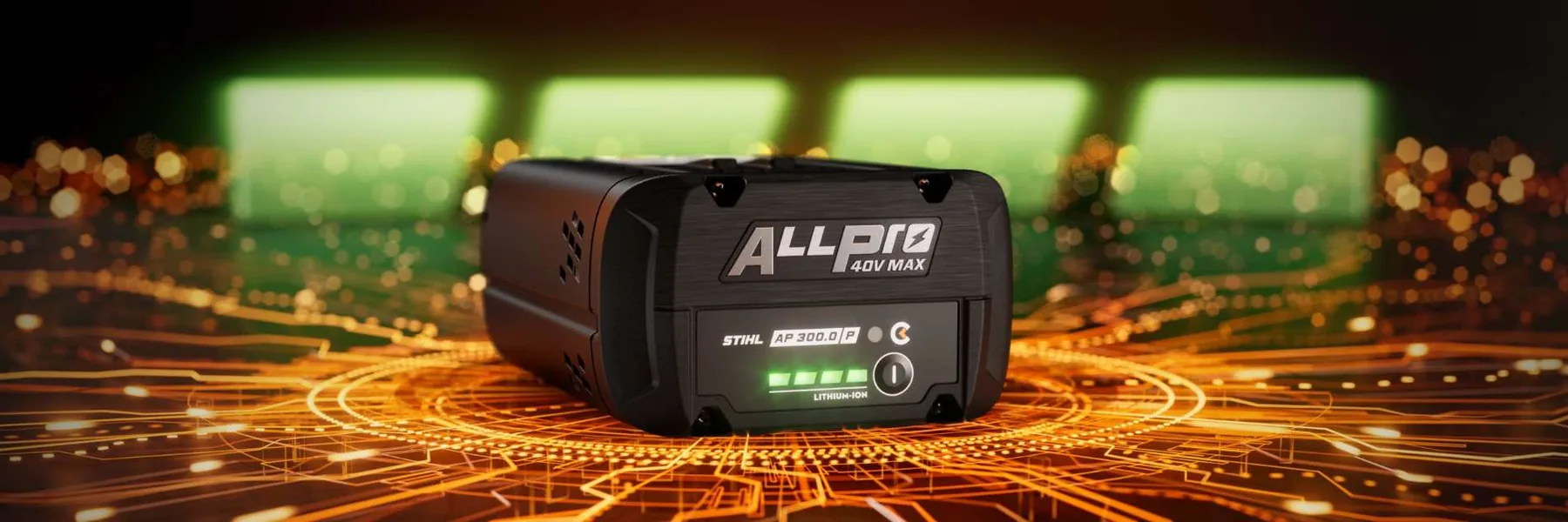 Une batterie Stihl ALL PRO AP 300.0 P, 40 volts